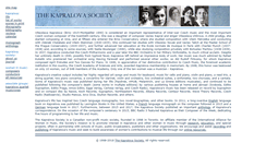 Desktop Screenshot of kapralova.org